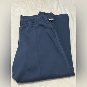 NWT Old Navy Bounce Fleece High Rise Wide Leg Navy SweatPants